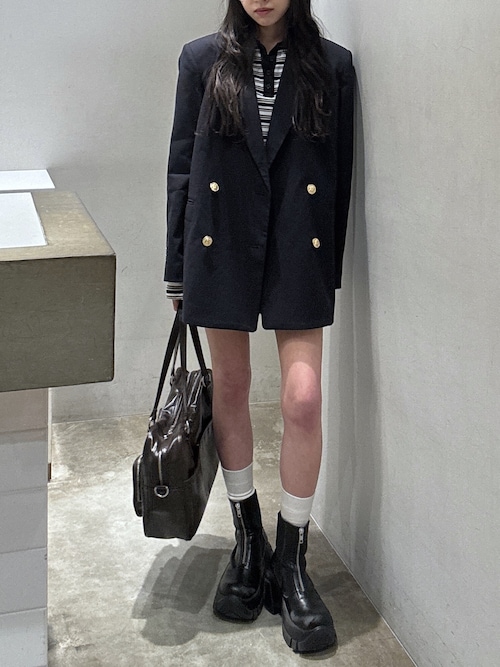FRONT ZIP CHUNKY BOOTS フロントジップ チャンキーブーツ セール】FRONT ZIP CHUNKY BOOTS フロントジップ チャンキーブーツ