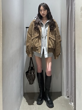 KAEDEさん（レディース・160cm）の冬コーディネート