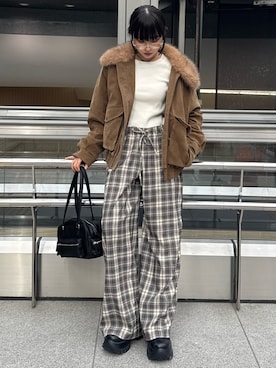 KAEDEさん(レディース・160cm)の秋コーディネート