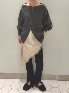 doudoujuriさん（レディース・163cm）の秋コーディネート