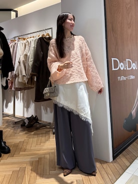 doudoujuriさん（レディース・163cm）の冬コーディネート