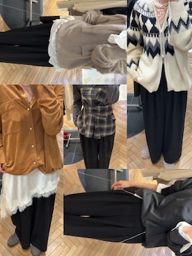 「着回しコーデ」｜doudoujuriさん（レディース・163cm）の冬コーディネート