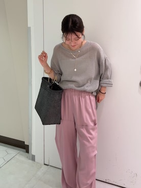 「アイテム（ブレスレット）」を使った、doudoujuriさん（レディース・163cm）の夏コーディネート