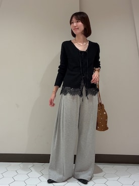 「DouDou（ドゥドゥ）のアイテム」を使った、doudoujuriさん（レディース・163cm）の秋コーディネート