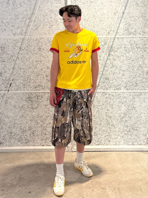 レトロ サイクロン レギュラー 半袖Tシャツ　/ アディダスオリジナルス adidas Originals