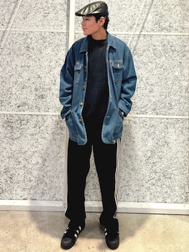 「スーパースター」｜OKさん（メンズ・172cm）の冬コーディネート