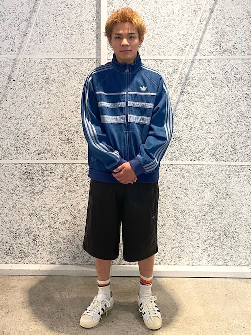 adidas アディカラー ファーストブルー デニム トラックトップ / アディダスオリジナルス adidas Originals
