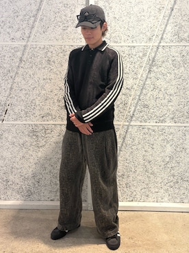 「アイテム（ビジネスシャツ）」を使った、OKさん（メンズ・172cm）の秋コーディネート