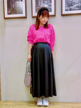 ゆっきーさん（レディース・157cm・40代）の秋コーディネート