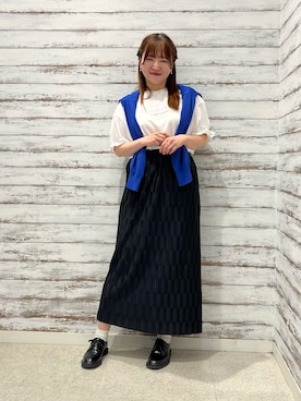 「SHOO・LA・RUE（シューラルー）のアイテム」を使った、ゆっきーさん（レディース・157cm）の春コーディネート