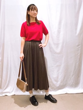 ゆっきーさん（レディース・157cm・40代）の秋コーディネート