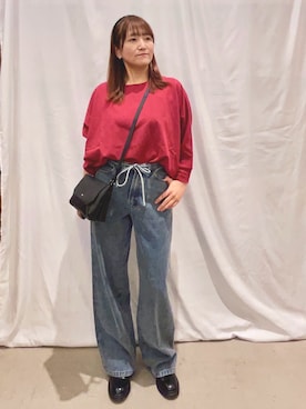 ゆっきーさん（レディース・157cm・40代）の秋コーディネート