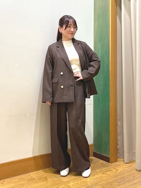 ゆっきーさん(レディース・157cm)の秋コーディネート