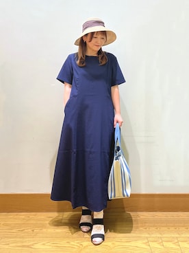 ゆっきーさん（レディース・157cm）の夏コーディネート