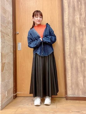 「アイテム（トップス）」を使った、ゆっきーさん（レディース・157cm・40代）の秋コーディネート