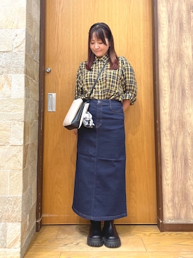 「シンプル・ベーシック」｜ゆっきーさん（レディース・157cm）の秋コーディネート