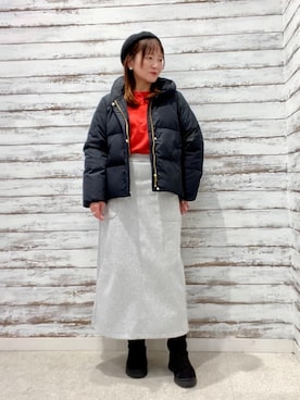 ゆっきーさん(レディース・157cm)の冬コーディネート