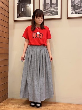 ゆっきーさん（レディース・157cm）の夏コーディネート