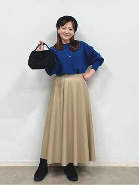 ゆっきーさん(レディース・157cm)の冬コーディネート