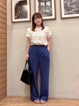 「DRESKIP（ドレスキップ）のアイテム」を使った、ゆっきーさん（レディース・157cm）の夏コーディネート