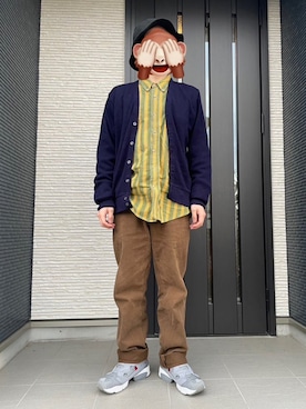 「newhattan（ニューハッタン）のNEWHATTAN ニューハッタン Metro Hat twill ツイルメトロハット（ハット、ブラック系）」を使った、horuazonvrさん（メンズ・166cm）の春コーディネート