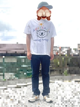 「A.P.C.（アーペーセー）のアイテム」を使った、horuazonvrさん（メンズ・166cm）の夏コーディネート