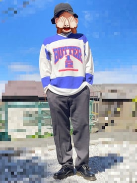 「newhattan（ニューハッタン）のアイテム」を使った、horuazonvrさん（メンズ・166cm）の秋コーディネート