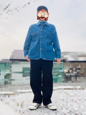 「patagonia（パタゴニア）のアイテム（トップス、グリーン系）」を使った、horuazonvrさん（メンズ・166cm）の春コーディネート