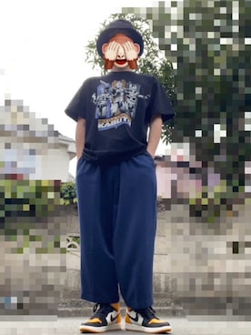 「AIR JORDAN（エアジョーダン）のアイテム（スニーカー）」を使った、horuazonvrさん（メンズ・166cm）の秋コーディネート