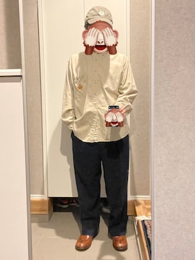 「GAP（ギャップ）のアイテム（トップス）」を使った、horuazonvrさん（メンズ・166cm）の秋コーディネート