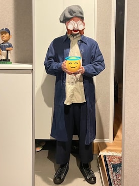 「GAP（ギャップ）のアイテム」を使った、horuazonvrさん（メンズ・166cm）の春コーディネート
