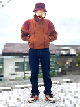 「newhattan（ニューハッタン）のアイテム」を使った、horuazonvrさん（メンズ・166cm）の秋コーディネート