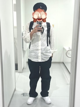 「アイテム（バンダナ/スカーフ）」を使った、horuazonvrさん（メンズ・166cm）の夏コーディネート