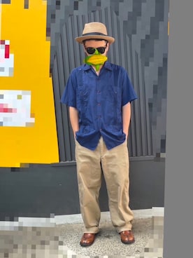 「KNOX（ノックス）のアイテム」を使った、horuazonvrさん（メンズ・166cm）の夏コーディネート