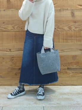 tomoさん（レディース・152cm）の冬コーディネート