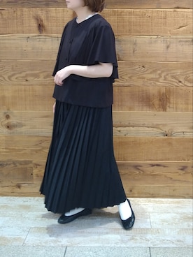 「PUAL CE CIN（ピュアルセシン）のアイテム（ノーカラージャケット）」を使った、tomoさん（レディース・152cm）の夏コーディネート