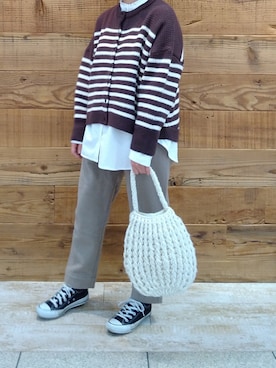 tomoさん（レディース・152cm）の冬コーディネート