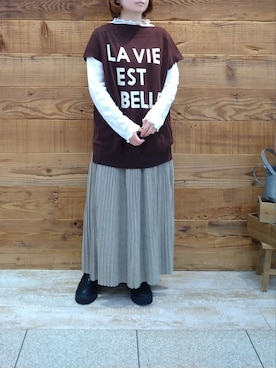 tomoさん(レディース・152cm)の秋コーディネート