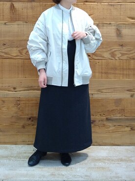 「PUAL CE CIN（ピュアルセシン）のアイテム（ジャケット/アウター）」を使った、tomoさん（レディース・152cm）の冬コーディネート