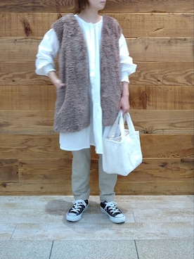 tomoさん(レディース・152cm)の秋コーディネート