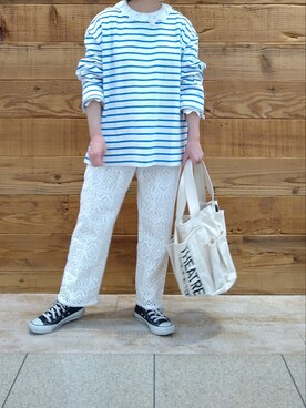 tomoさん（レディース・152cm）の春コーディネート