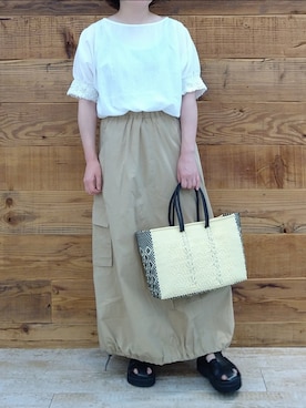 tomoさん（レディース・152cm）の夏コーディネート