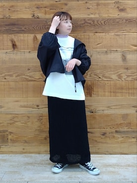 「PUAL CE CIN（ピュアルセシン）のアイテム（ジャケット/アウター）」を使った、tomoさん（レディース・152cm）の春コーディネート
