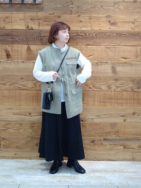 tomoさん(レディース・152cm)の冬コーディネート