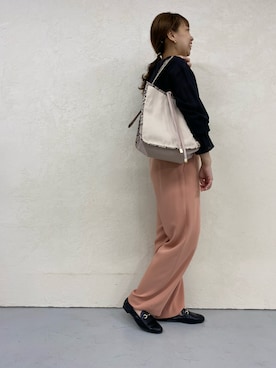 kitaarashi rikakoさん（レディース・158cm）の夏コーディネート