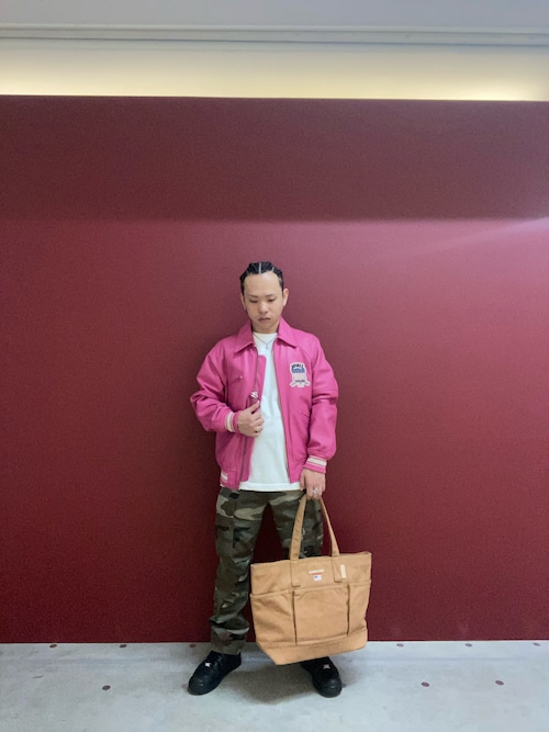 LIGHT SIGNATURE VARSITY JACKET / ライト シグネチャー バーシティ ジャケット / AVIREX / アヴィレックス