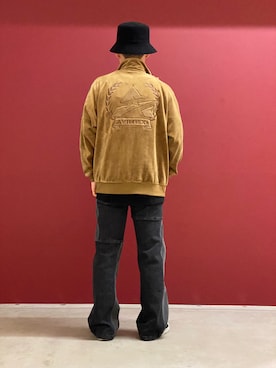 「AVIREX（アヴィレックス）のアイテム（ジャージ）」を使った、kaiさん（メンズ・165cm）の秋コーディネート