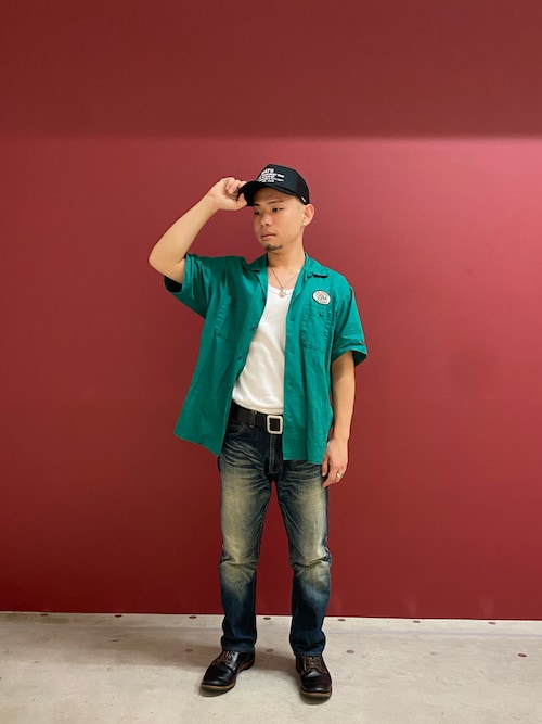 ANNAPOLIS WORK SHIRT / アナポリス 半袖ワークシャツ / AVIREX / アヴィレックス