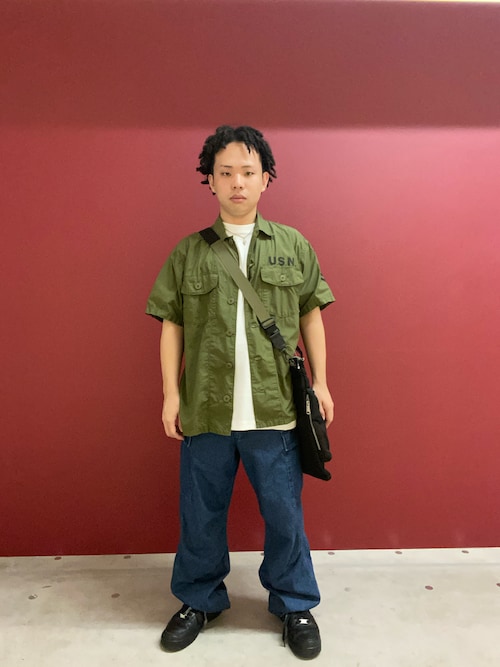 NAVAL FATIGUE SHIRT / ネイバル ファティーグ シャツ / AVIREX / アヴィレックス