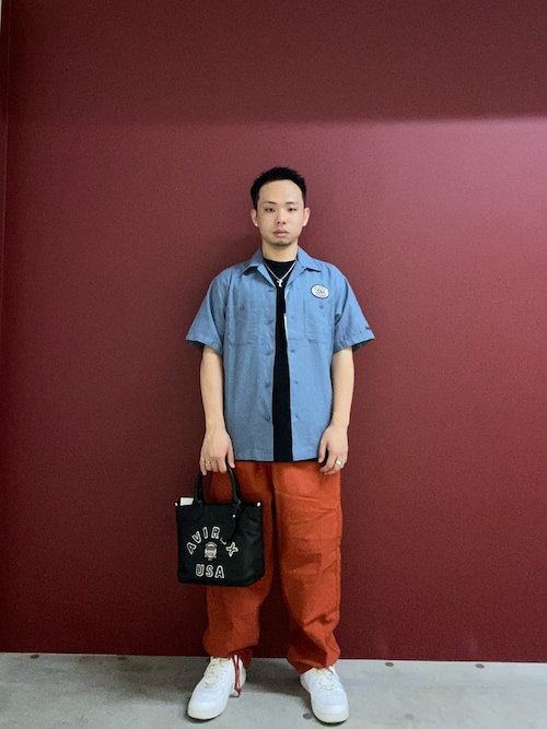 ANNAPOLIS WORK SHIRT / アナポリス 半袖ワークシャツ / AVIREX / アヴィレックス